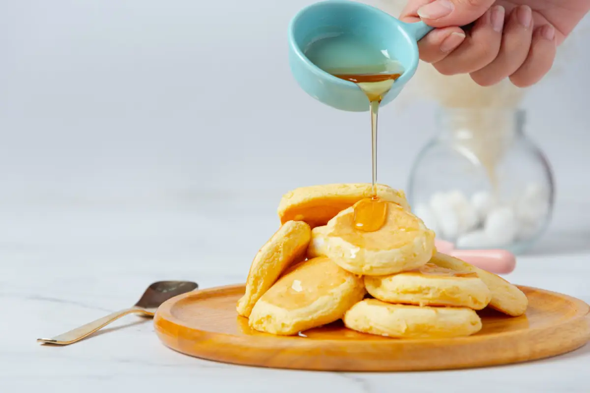 Pancakes with Syrup