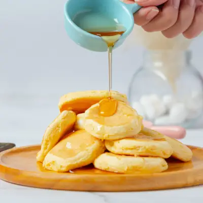 Pancakes with Syrup